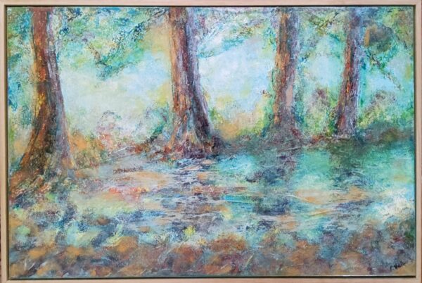 Soft Light, oil on canvas . 62x92cms.